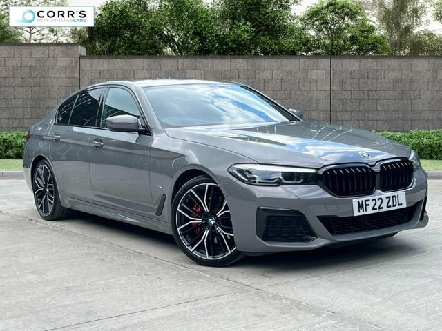 BMW 5 Series 2.0 520D Mht M Sport Saloon Hybrid Step Grey