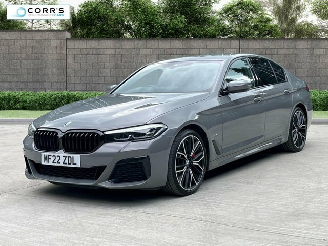 BMW 5 Series 2.0 520D Mht M Sport Saloon Hybrid Step MF22ZDL Grey #6