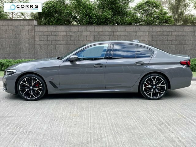 BMW 5 Series 2.0 520D Mht M Sport Saloon Hybrid Step MF22ZDL Grey #5