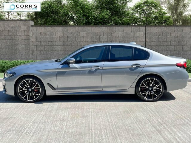 BMW 5 Series 2.0 520D Mht M Sport Saloon Hybrid Step YF72LZO Grey #5