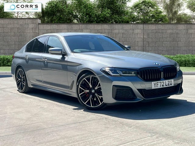 BMW 5 Series 2.0 520D Mht M Sport Saloon Hybrid Step Grey