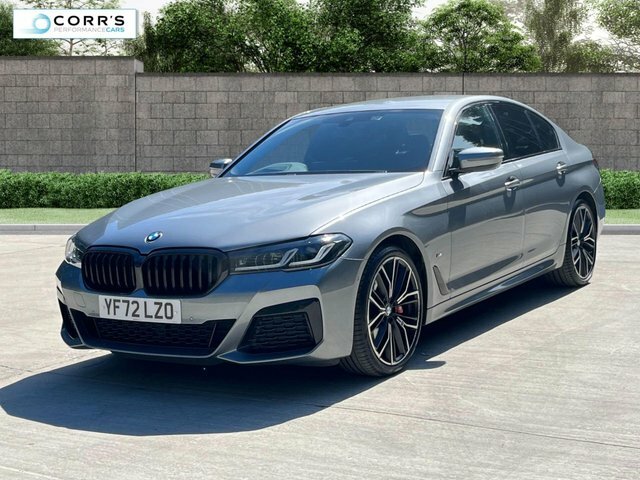 BMW 5 Series 2.0 520D Mht M Sport Saloon Hybrid Step YF72LZO Grey #6