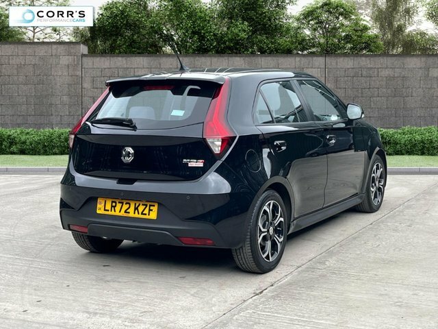 MG MG3 1.5 Vti-tech Exclusive Nav Hatchback Ma LR72KZF Black #3
