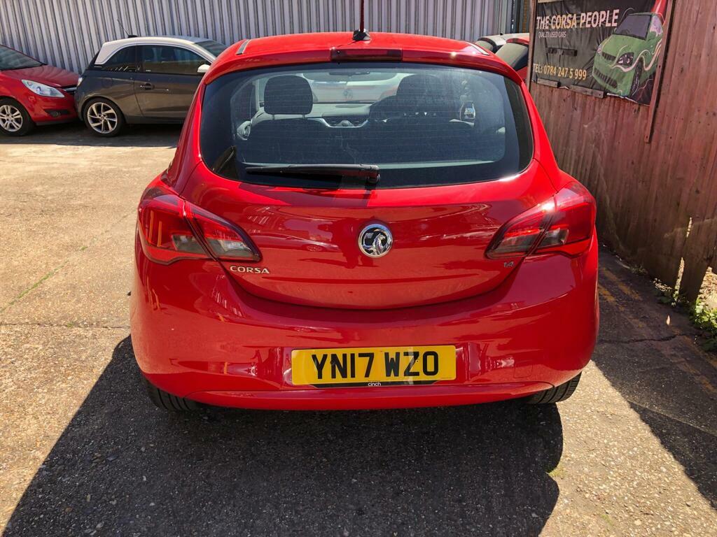 Vauxhall Corsa 1.4I Ecoflex Energy Euro 6 YN17WZO Red #4