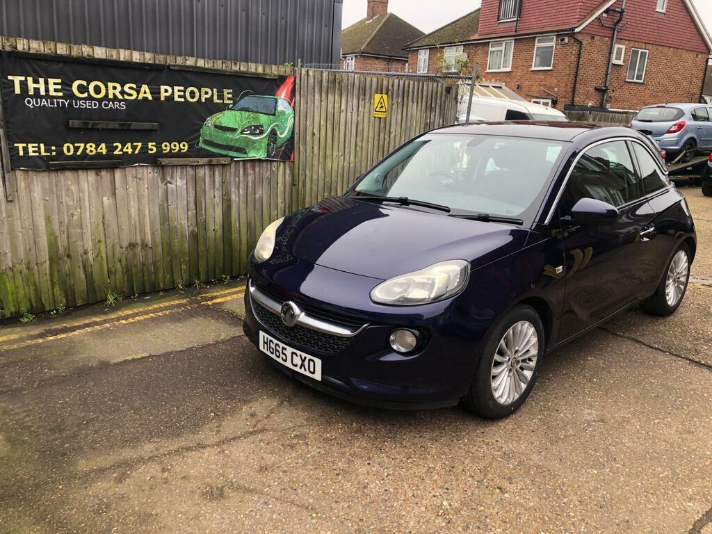 Vauxhall Adam 1.4I Ecoflex Glam Easytronic Euro 6 S S Blue
