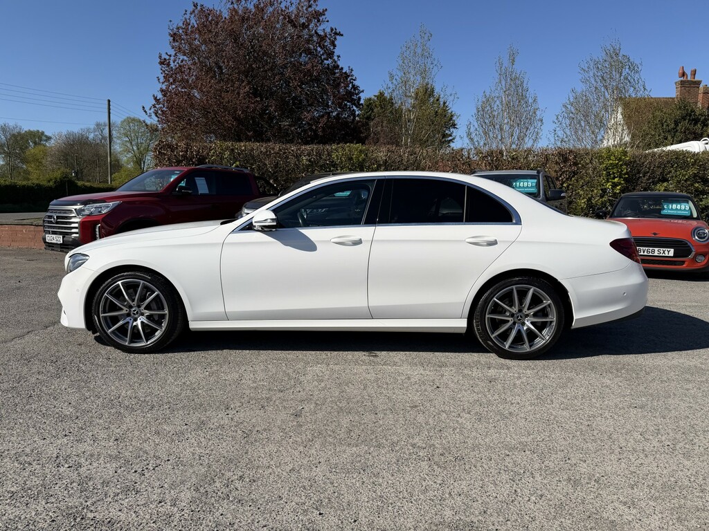 Mercedes-Benz E Class Saloon 2.9 E350d Amg Line Edition 2020 White #4
