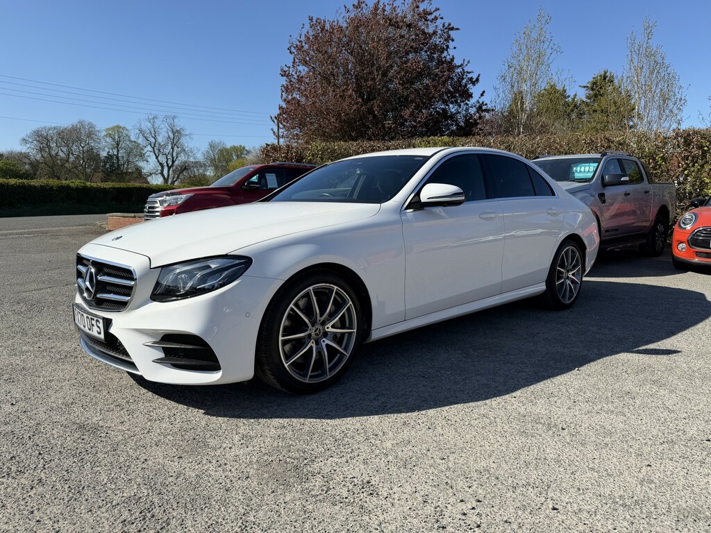 Mercedes-Benz E Class Saloon 2.9 E350d Amg Line Edition 2020 White #3