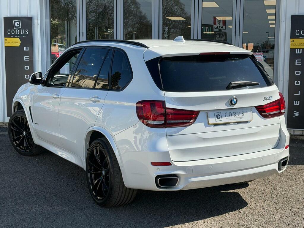 BMW X5 4X4 3.0 40D M Sport Xdrive Euro 6 Ss ND18NUU White #6