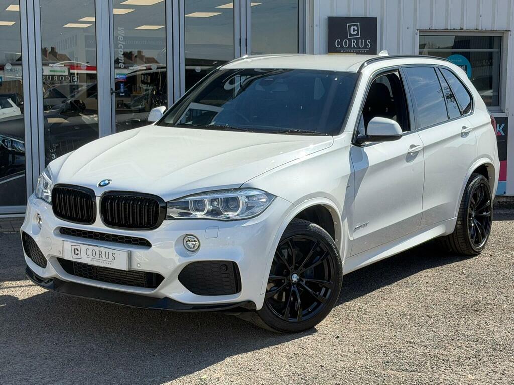 BMW X5 4X4 3.0 40D M Sport Xdrive Euro 6 Ss ND18NUU White #2