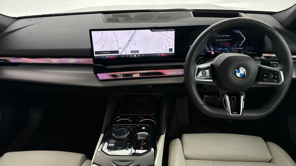 BMW 5 Series 520I M Sport Pro Touring YE75VJA Black #4