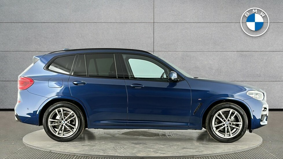 BMW X3 X3 Xdrive20d M Sport YH69VJD Blue #3