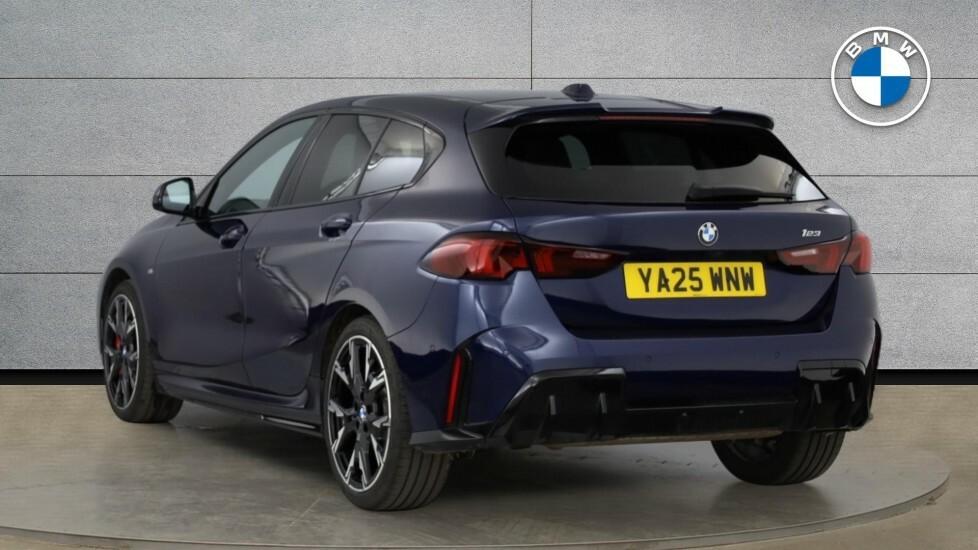 BMW 1 Series 123 Xdrive M Sport YA25WNW Blue #2