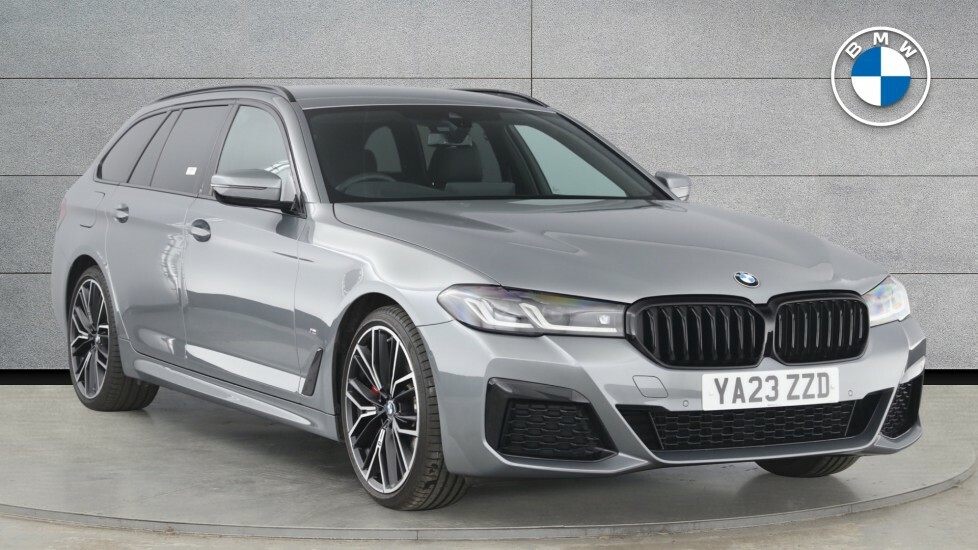 BMW 5 Series 520D M Sport Touring Grey
