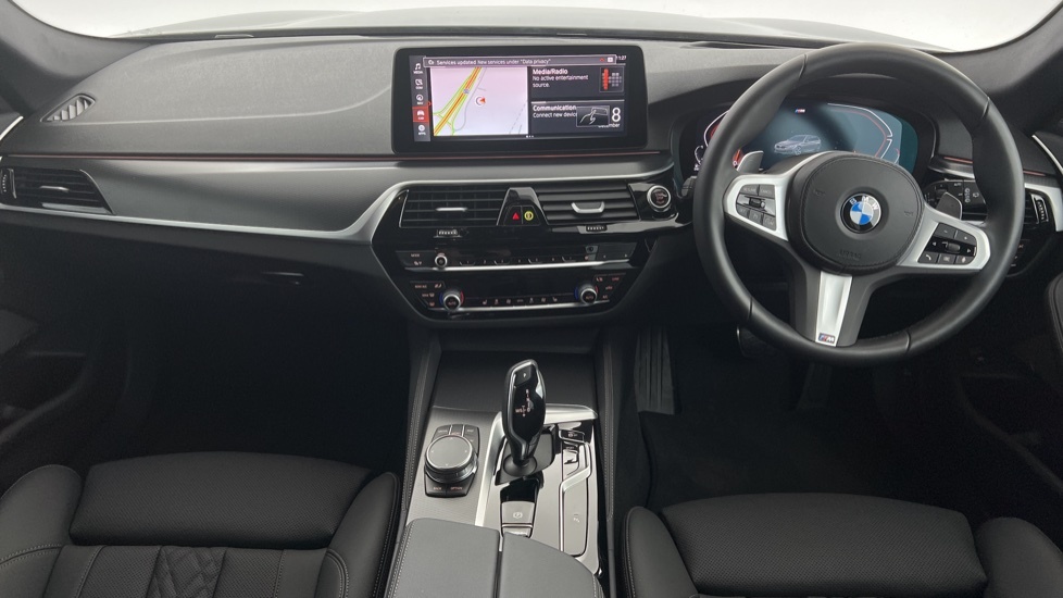 BMW 5 Series 520D M Sport Touring Grey #4