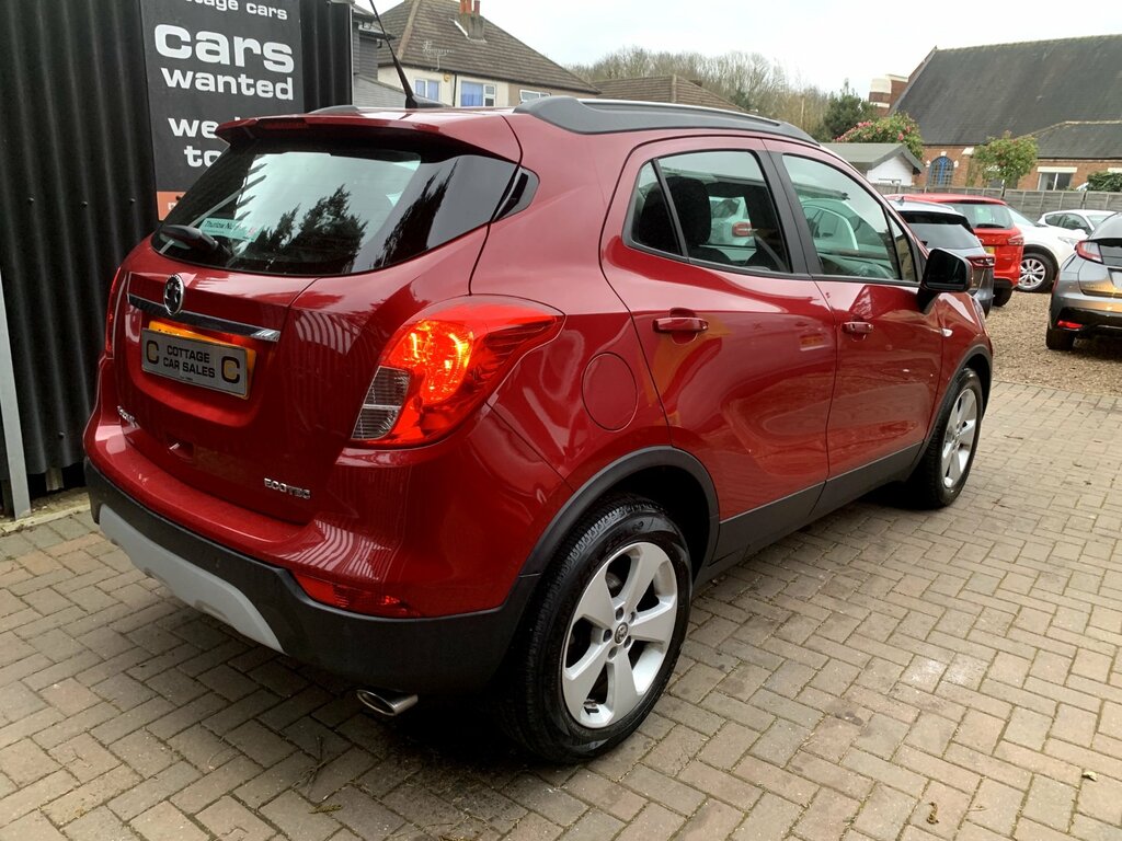 Vauxhall Mokka X 1.4I Turbo Ecotec Active Suv Eur WM19XBZ Red #3