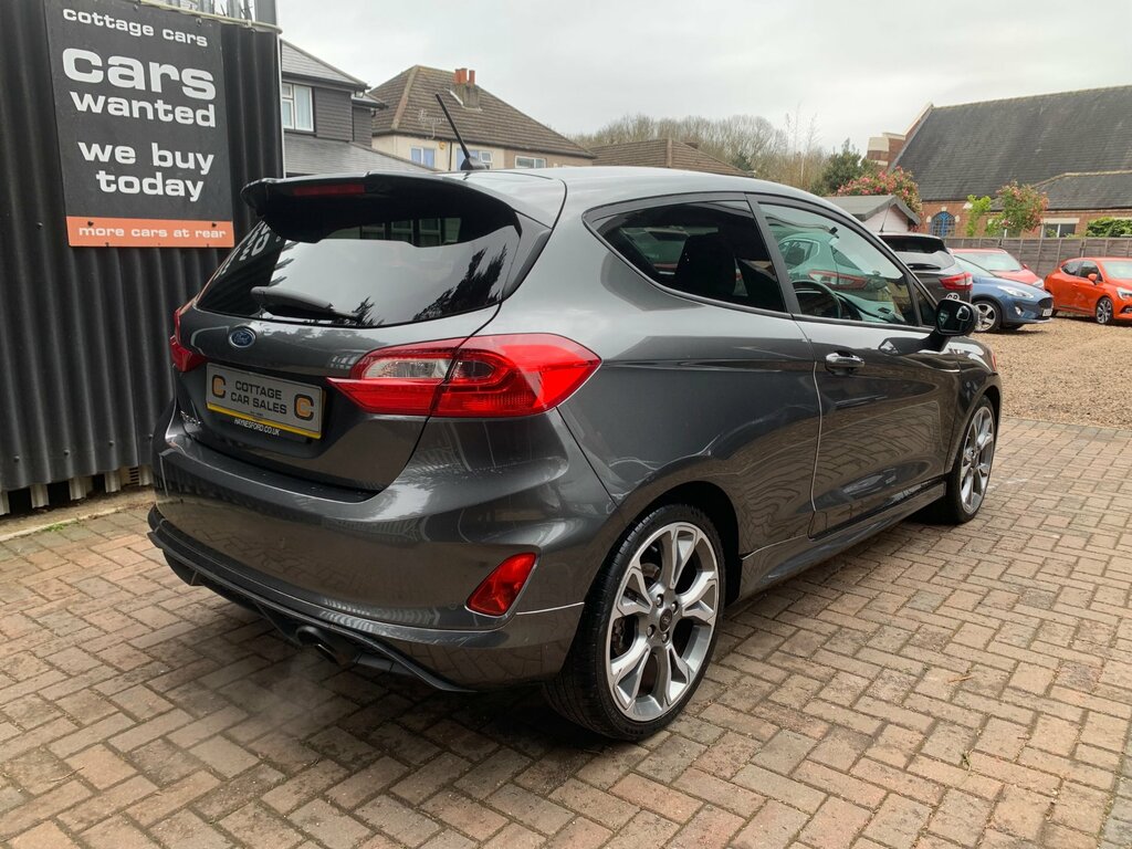 Ford Fiesta 1.0T Ecoboost Gpf St-line Hatchback Man GL19FOP Grey #3