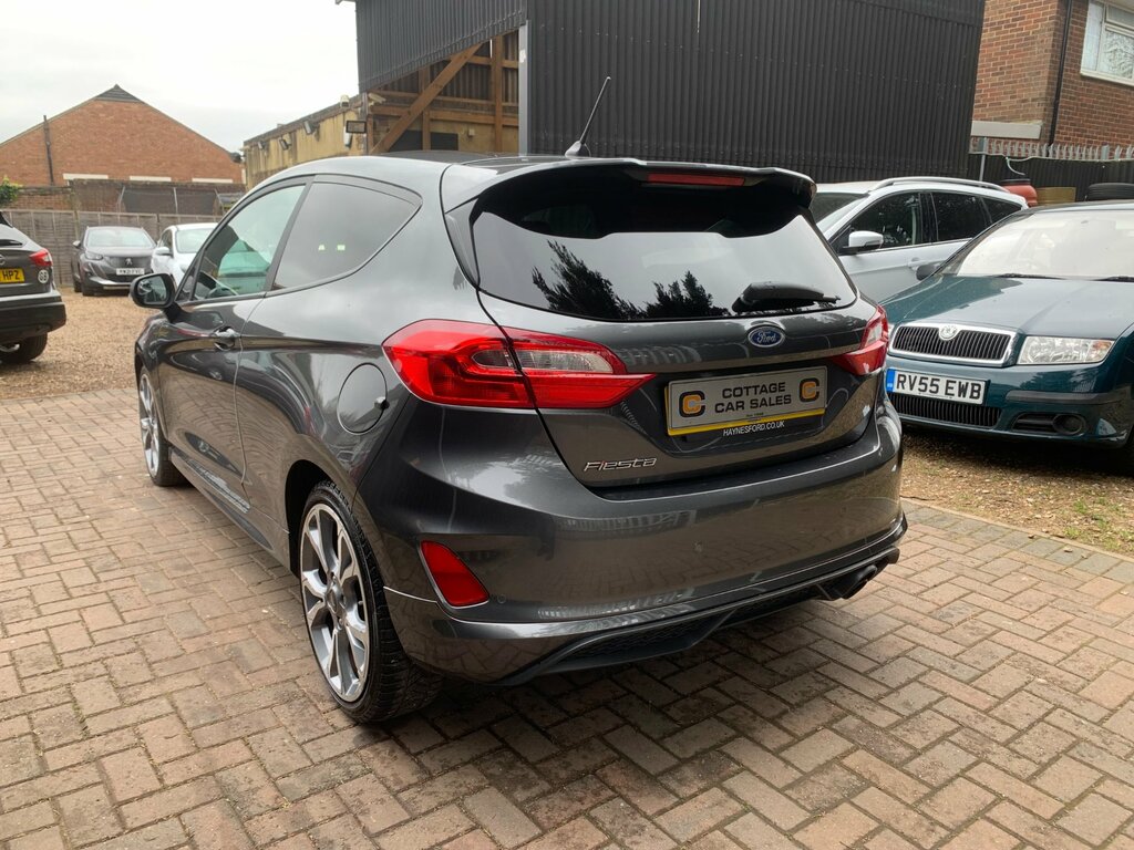 Ford Fiesta 1.0T Ecoboost Gpf St-line Hatchback Man GL19FOP Grey #5