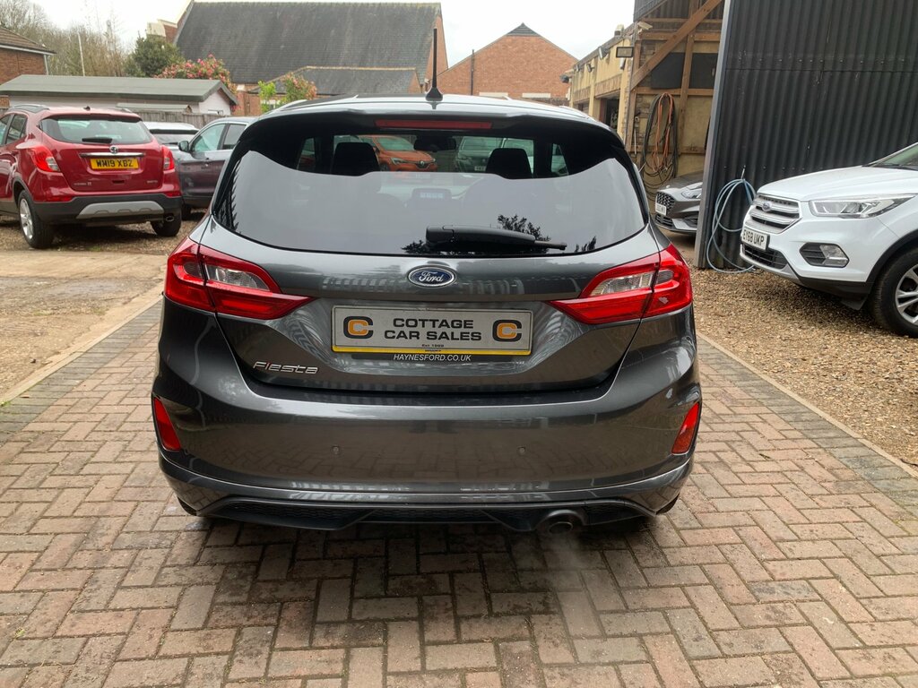 Ford Fiesta 1.0T Ecoboost Gpf St-line Hatchback Man GL19FOP Grey #4