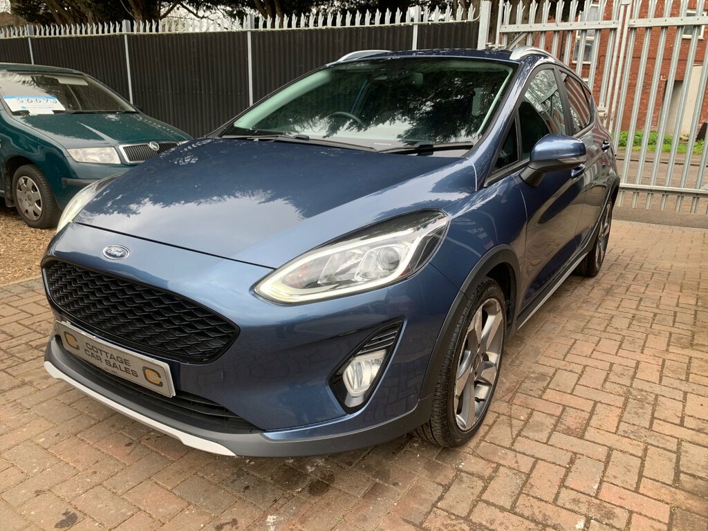 Ford Fiesta 1.0T Ecoboost Gpf Active X Hatchback Ma MC19CDV Blue #4