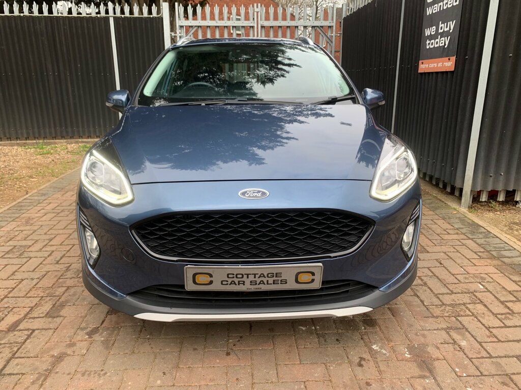Ford Fiesta 1.0T Ecoboost Gpf Active X Hatchback Ma MC19CDV Blue #5