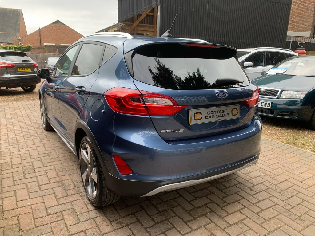 Ford Fiesta 1.0T Ecoboost Gpf Active X Hatchback Ma MC19CDV Blue #3