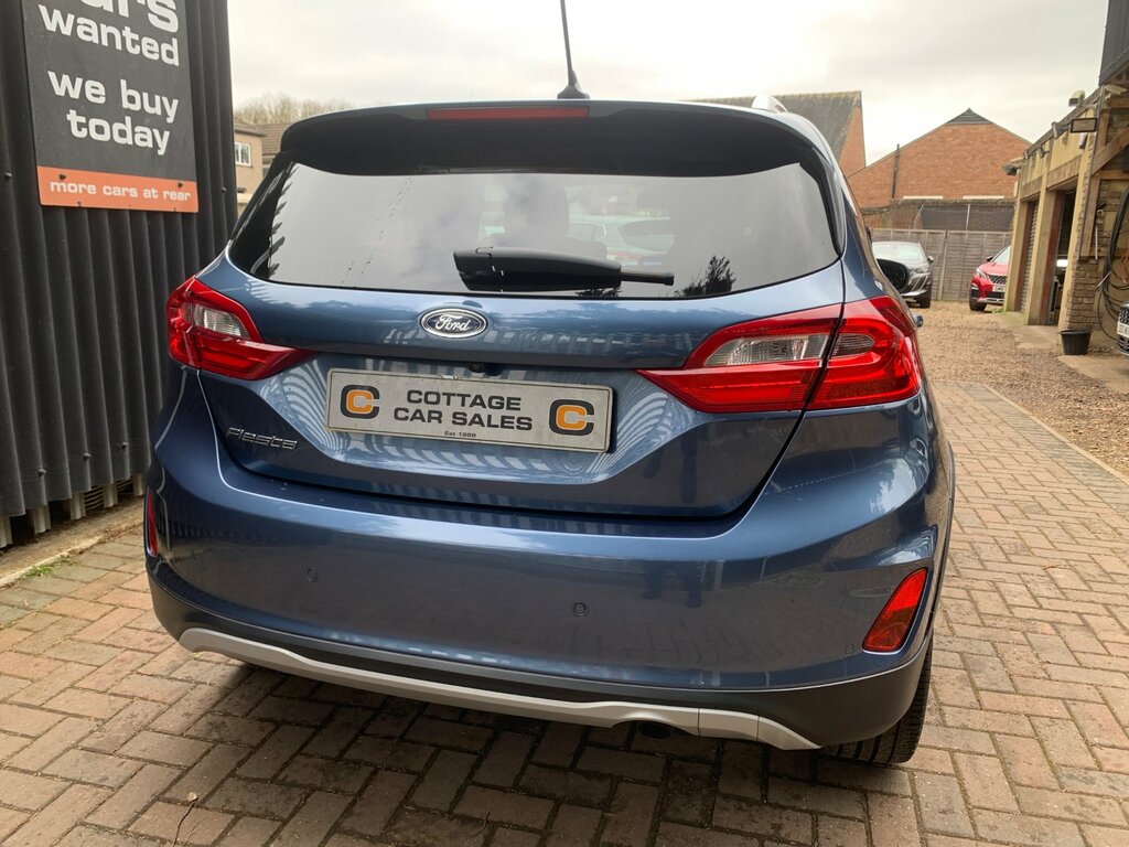 Ford Fiesta 1.0T Ecoboost Gpf Active X Hatchback Ma MC19CDV Blue #2