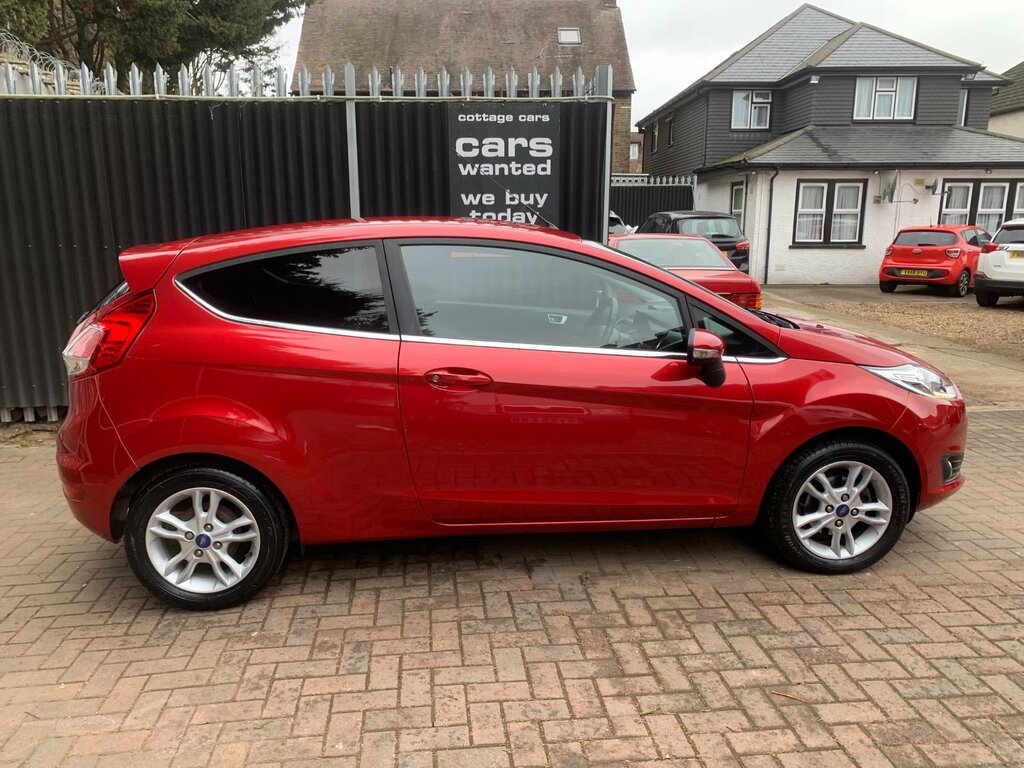 Ford Fiesta 1.0T Ecoboost Zetec Hatchback Eu LF16XOY Red #3