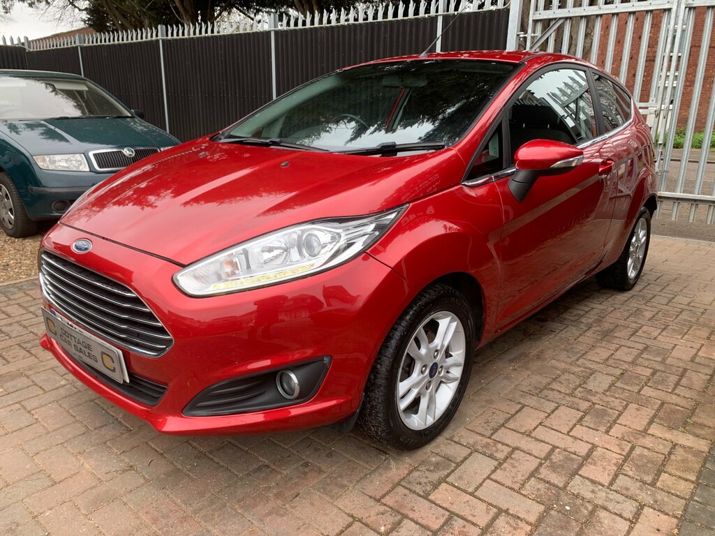 Ford Fiesta 1.0T Ecoboost Zetec Hatchback Eu LF16XOY Red #6