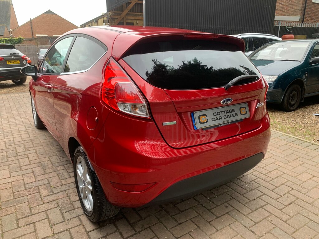 Ford Fiesta 1.0T Ecoboost Zetec Hatchback Eu LF16XOY Red #5