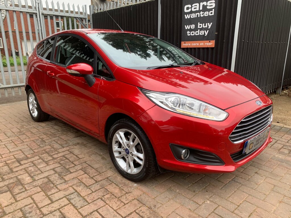 Ford Fiesta 1.0T Ecoboost Zetec Hatchback Eu LF16XOY Red #2