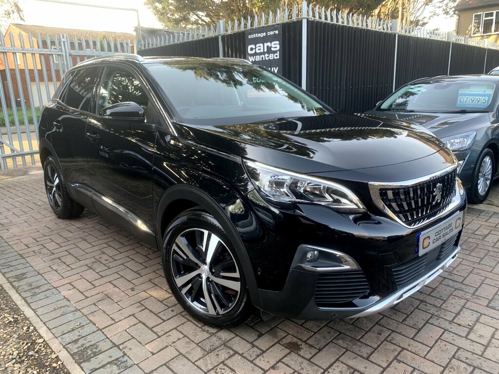 Peugeot 3008 1.2 Puretech Allure Suv Euro 6 BP18MDE Black #2
