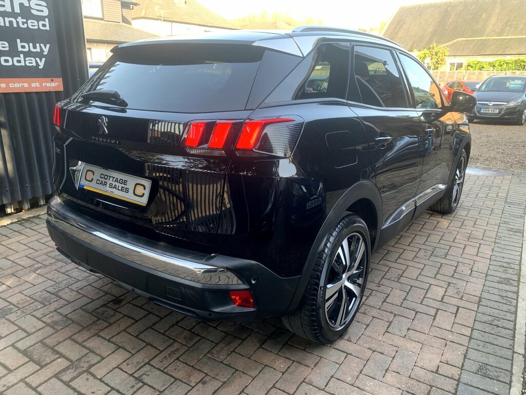 Peugeot 3008 1.2 Puretech Allure Suv Euro 6 BP18MDE Black #5