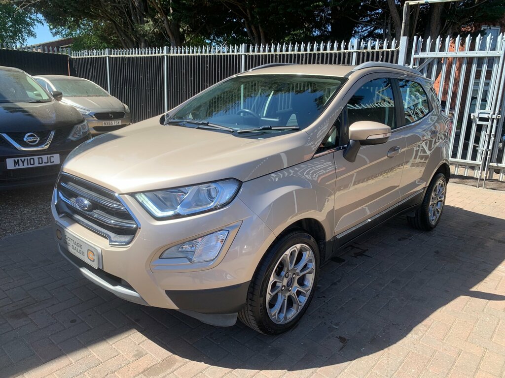 Ford Ecosport 1.0T Ecoboost Gpf Titanium Suv E Beige #6