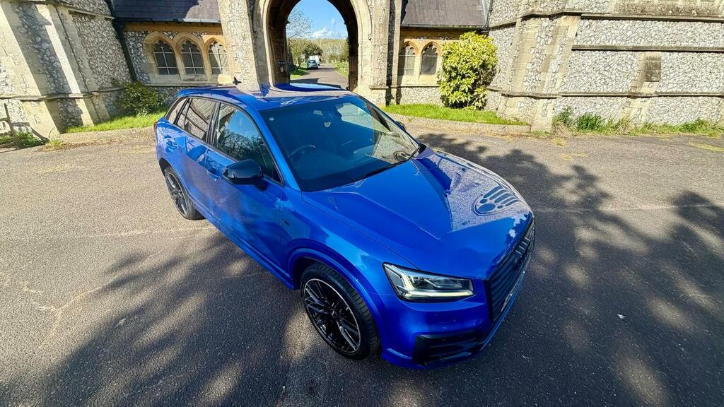 Audi Q2 Suv 1.6 Tdi 30 Black Edition Euro 6 Ss 201 GY69FVP Blue #3