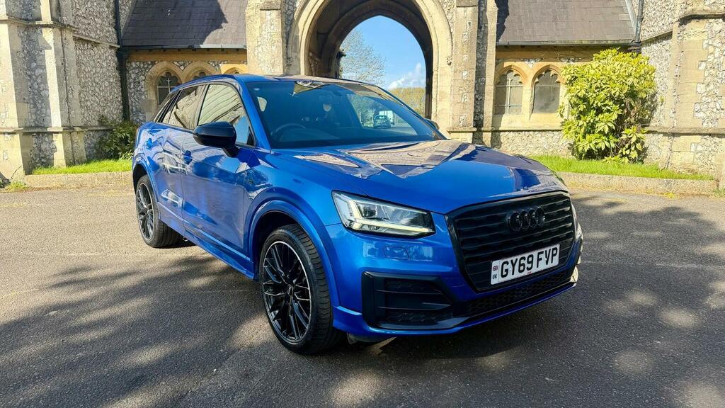 Audi Q2 Suv 1.6 Tdi 30 Black Edition Euro 6 Ss 201 GY69FVP Blue #5