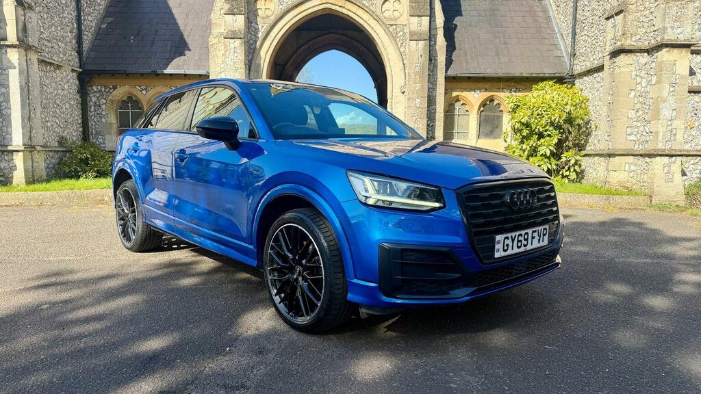 Audi Q2 Suv 1.6 Tdi 30 Black Edition Euro 6 Ss 201 GY69FVP Blue #4