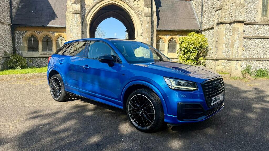 Audi Q2 Suv 1.6 Tdi 30 Black Edition Euro 6 Ss 201 GY69FVP Blue #6