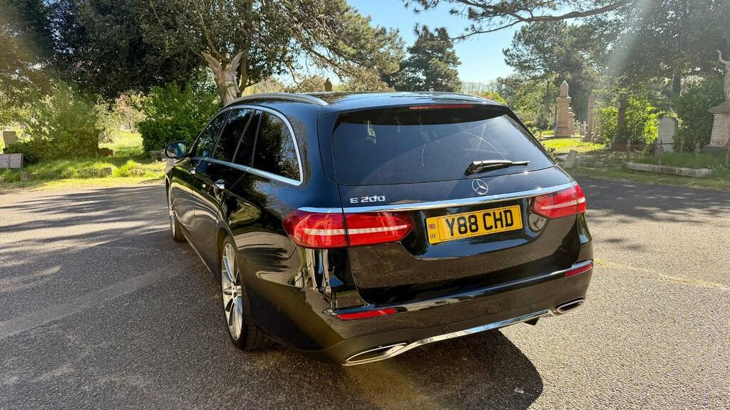 Mercedes-Benz E Class Estate 2.0 E200 Amg Line Premium G-tronic Euro Y88CHD Black #3