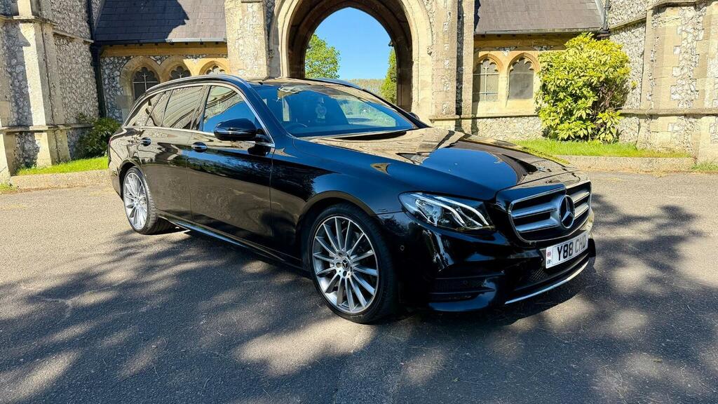 Mercedes-Benz E Class Estate 2.0 E200 Amg Line Premium G-tronic Euro Y88CHD Black #5