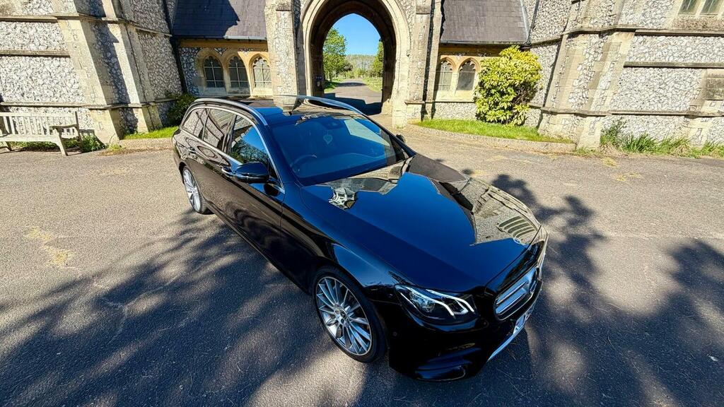Mercedes-Benz E Class Estate 2.0 E200 Amg Line Premium G-tronic Euro Y88CHD Black #4