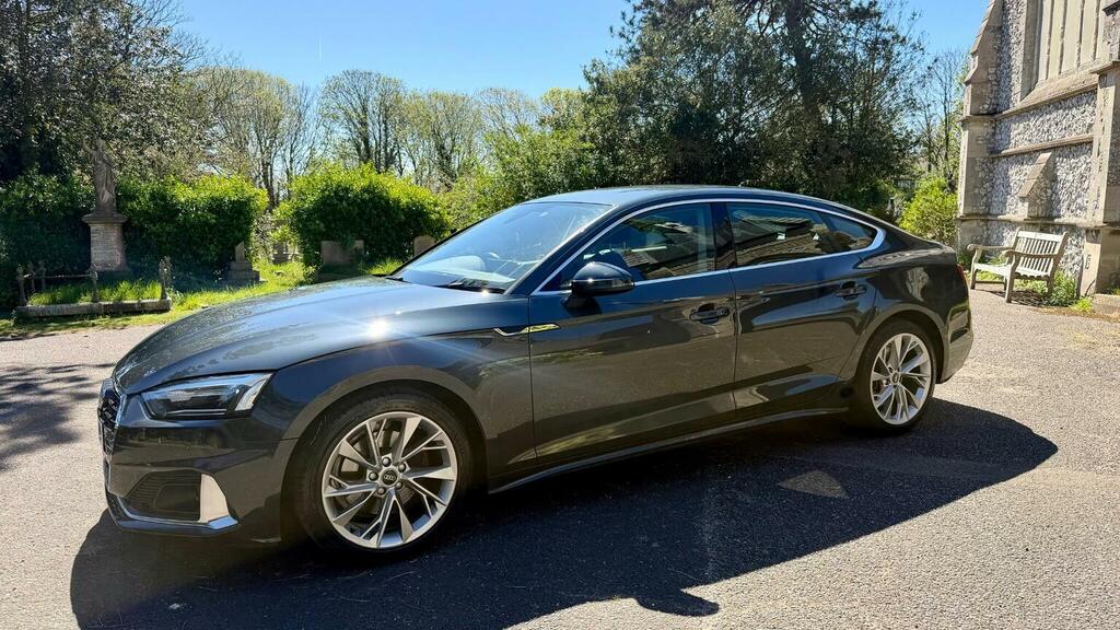 Audi A5 Hatchback 2.0 Tdi 35 Sport Sportback S Tronic Euro KP21MRX Grey #3