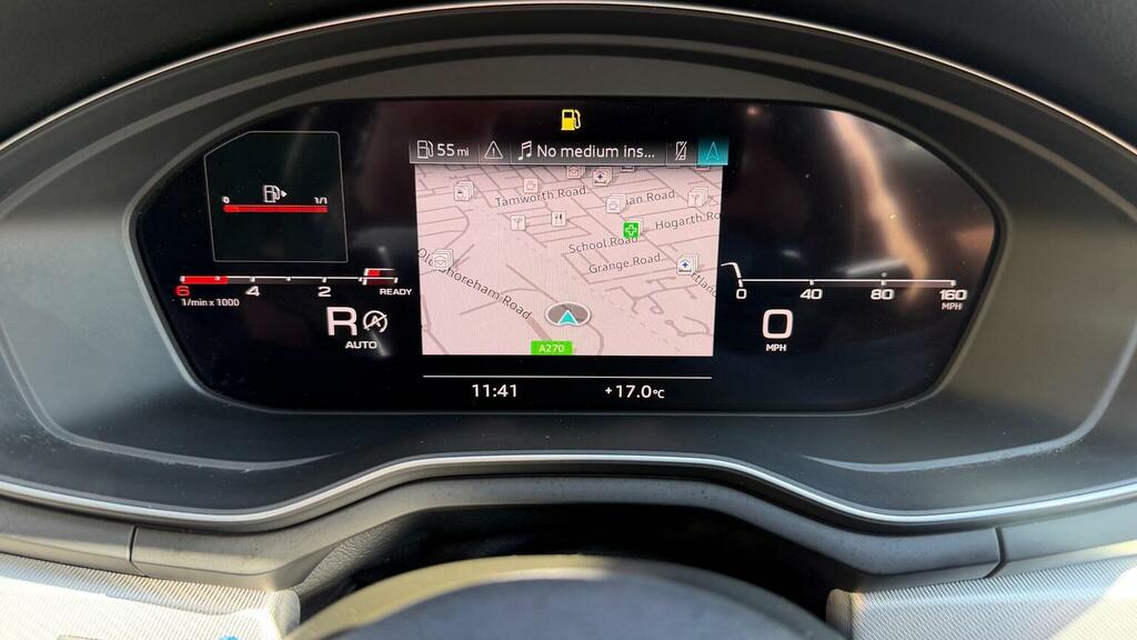 Audi A5 Hatchback 2.0 Tdi 35 Sport Sportback S Tronic Euro Grey