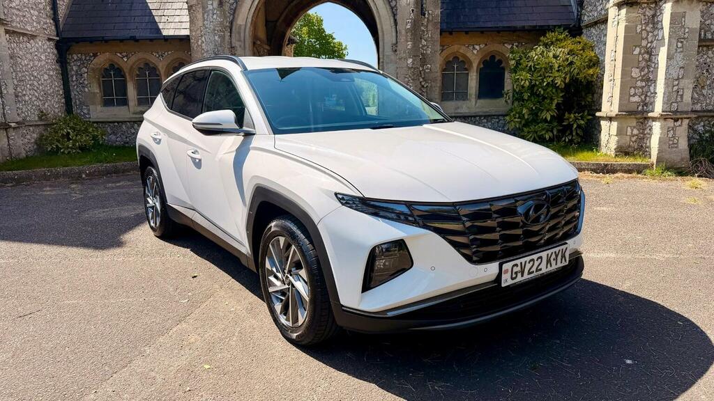 Hyundai Tucson Suv 1.6 T-gdi Premium Euro 6 Ss 202222 GV22KYK White #6