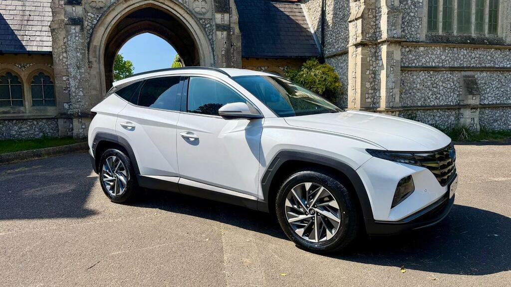 Hyundai Tucson Suv 1.6 T-gdi Premium Euro 6 Ss 202222 GV22KYK White #5