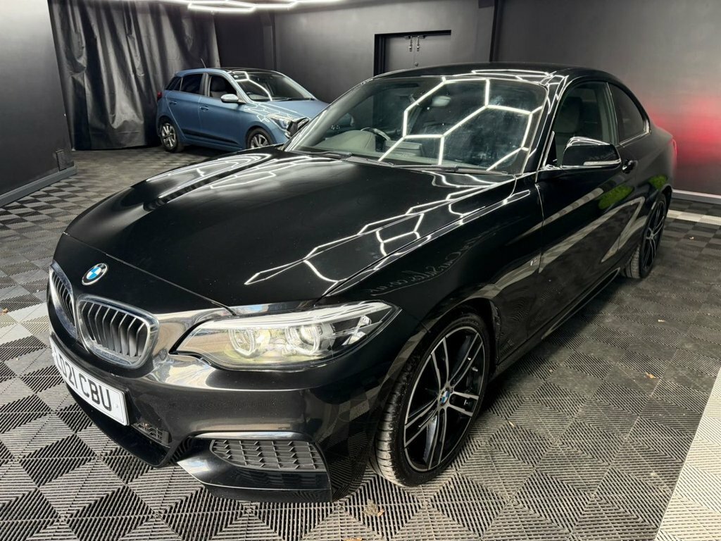 BMW 2 Series 2.0 218I M Sport Euro 6 Ss LD21CBU Black #3