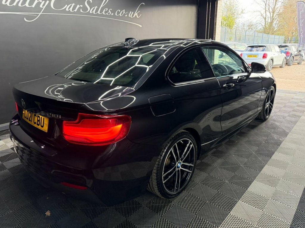 BMW 2 Series 2.0 218I M Sport Euro 6 Ss LD21CBU Black #4