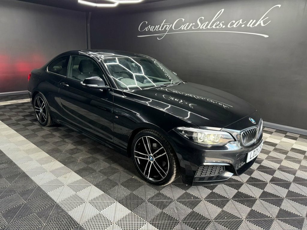 BMW 2 Series 2.0 218I M Sport Euro 6 Ss LD21CBU Black #2