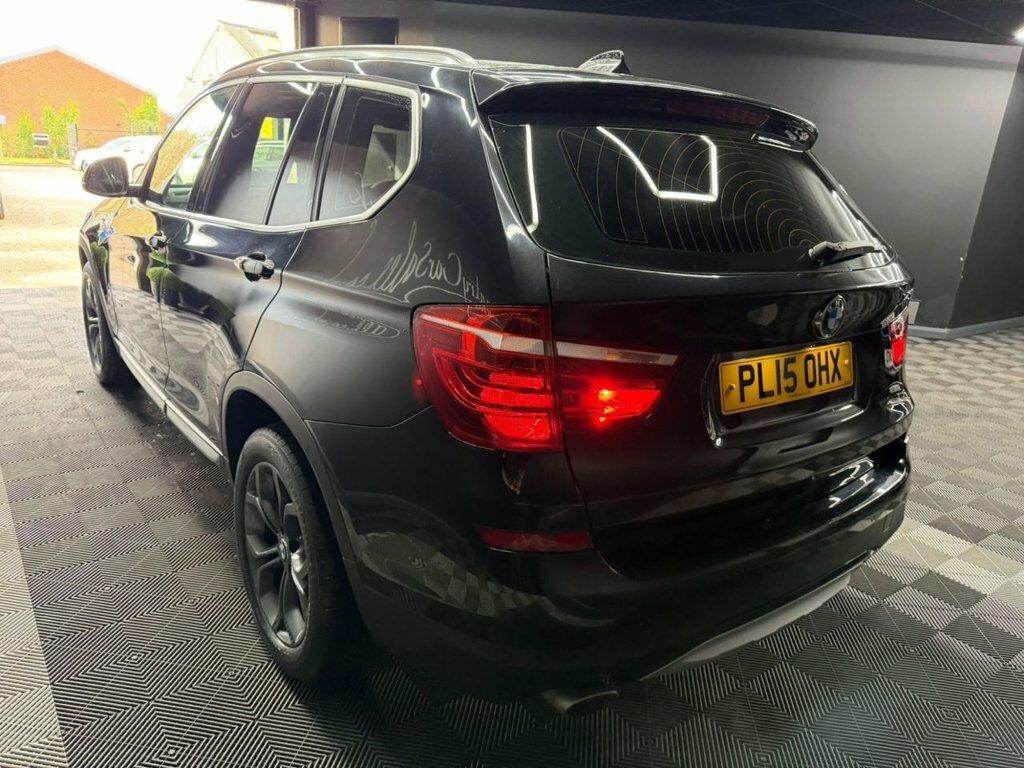 BMW X3 2.0 20D Xline Suv Xdrive Euro 6 S PL15OHX Black #5