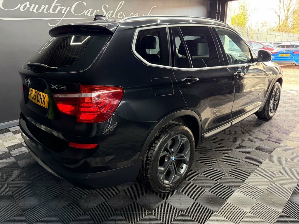 BMW X3 2.0 20D Xline Suv Xdrive Euro 6 S PL15OHX Black #4
