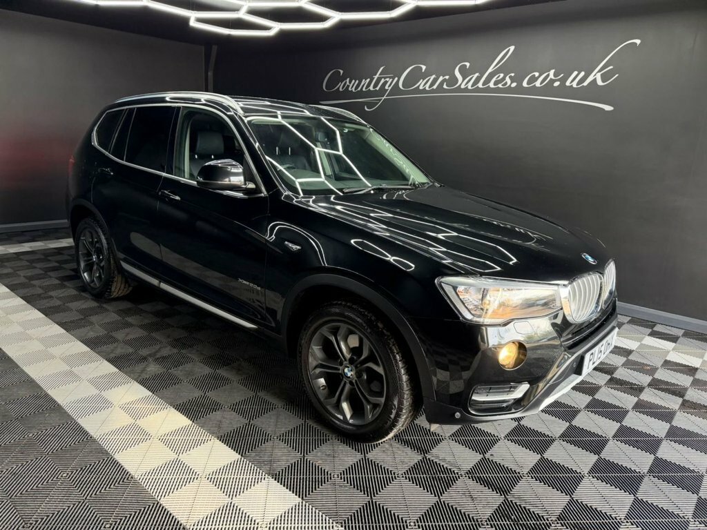 BMW X3 2.0 20D Xline Suv Xdrive Euro 6 S PL15OHX Black #2